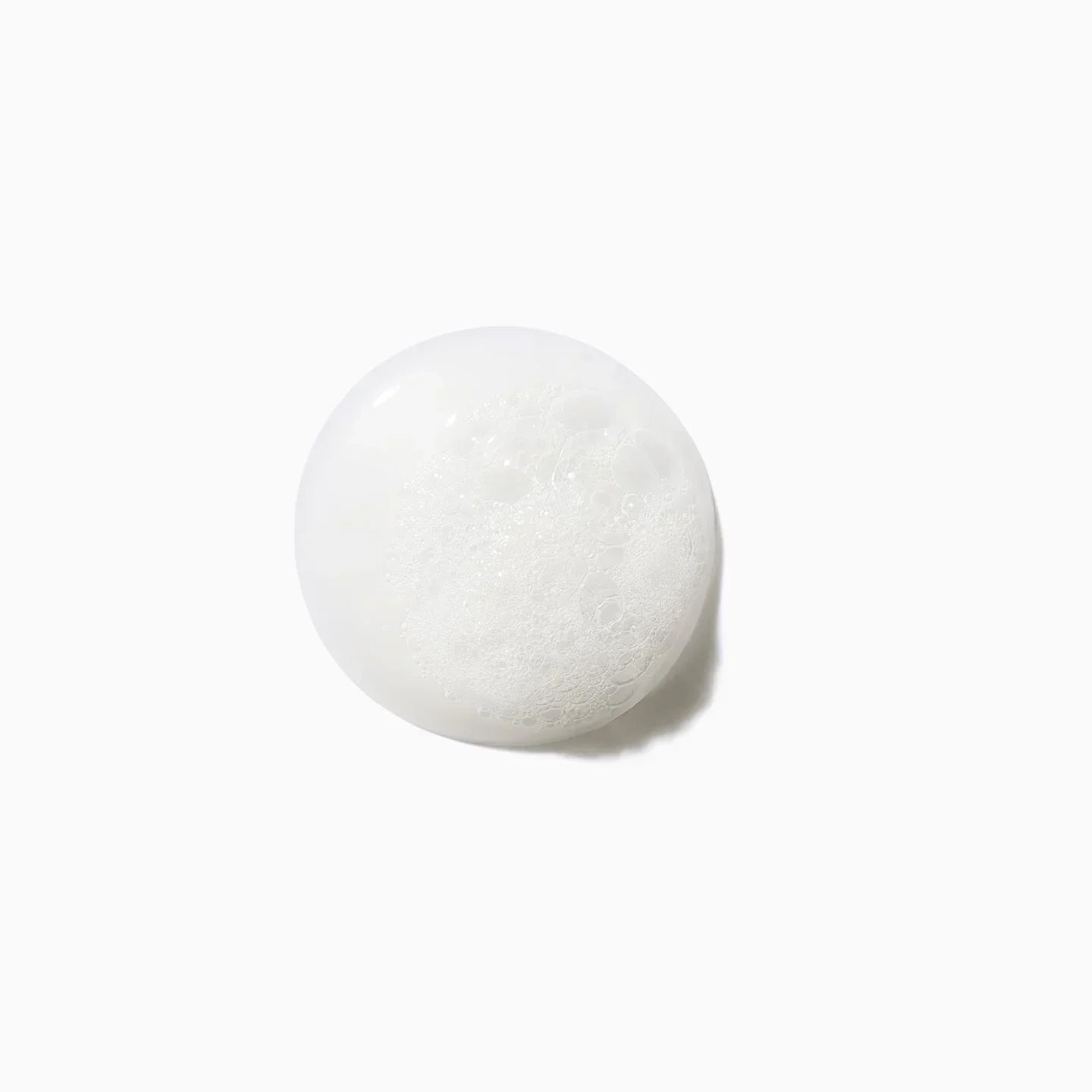 White sphere on a white background