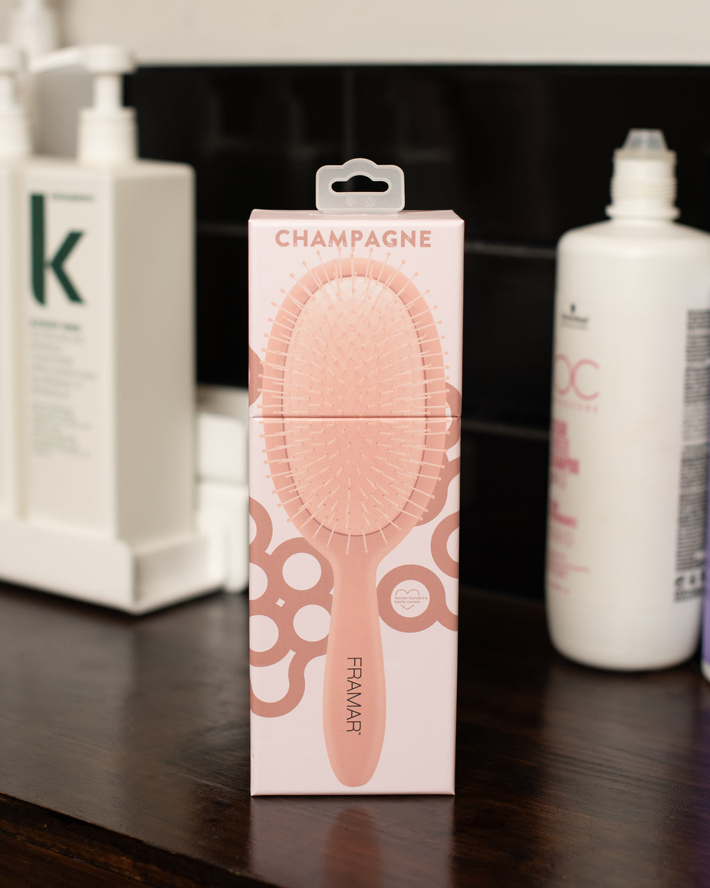 Framar Detangle Brush - Champagne Mami
