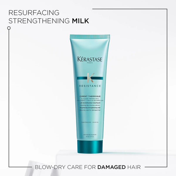 Kérastase Resistance Resurfacing Strengthening Milk tube on a white background