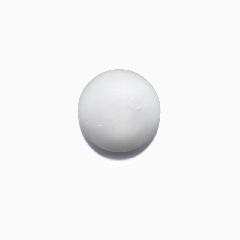 White sphere on a white background