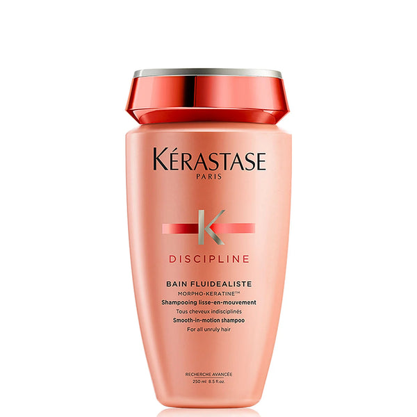 Kérastase Discipline shampoo bottle on a white background