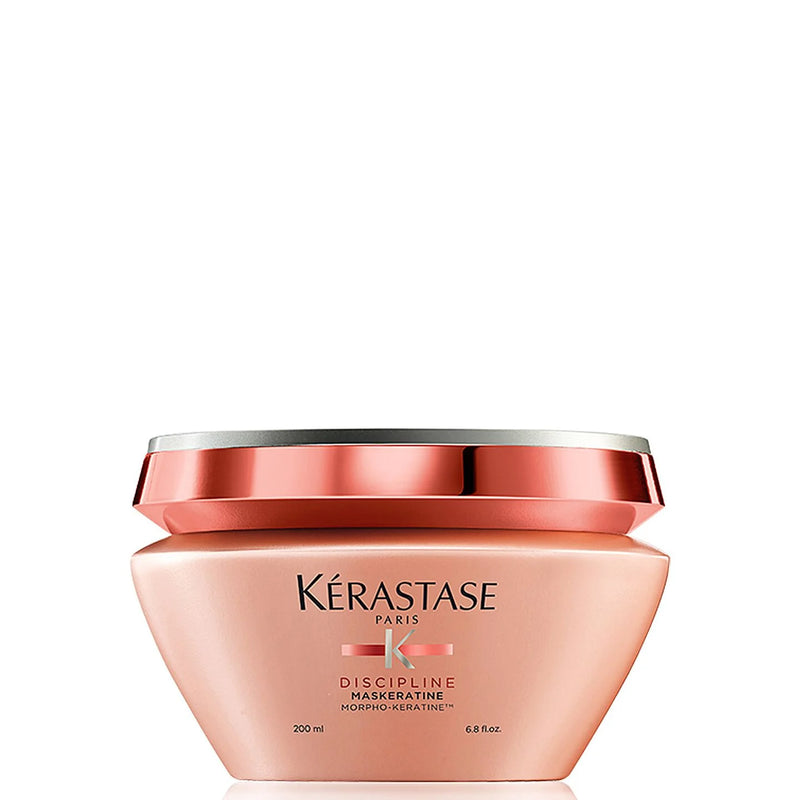 Kérastase hair mask jar on a white background