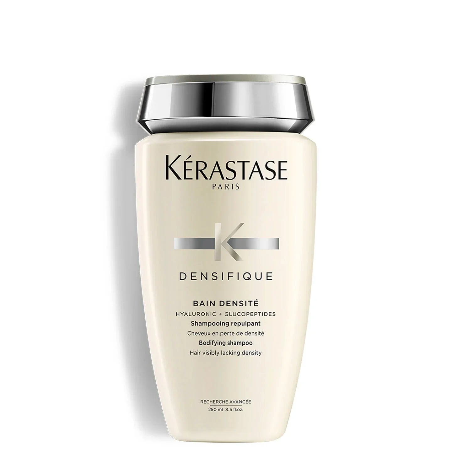 Kérastase Densifique shampoo bottle on a white background