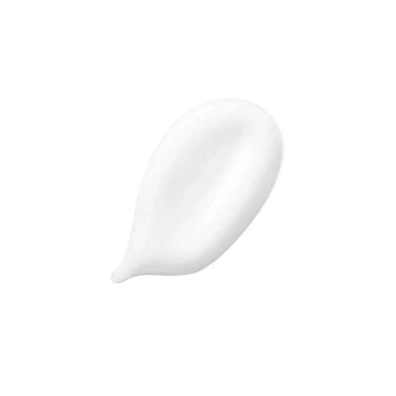 White texture of Fondant Fluidealiste teardrop-shaped on a white background