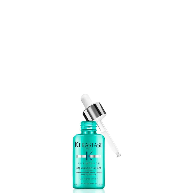 Kerastase Resistance Serum Extentioniste Bottle on White Background