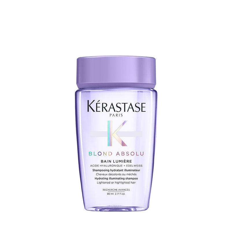 Kérastase Blond Absolu shampoo bottle on a white background