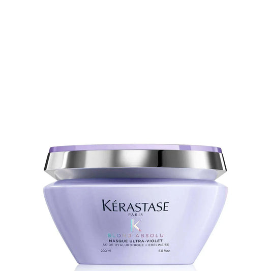 Kérastase hair mask jar on a white background