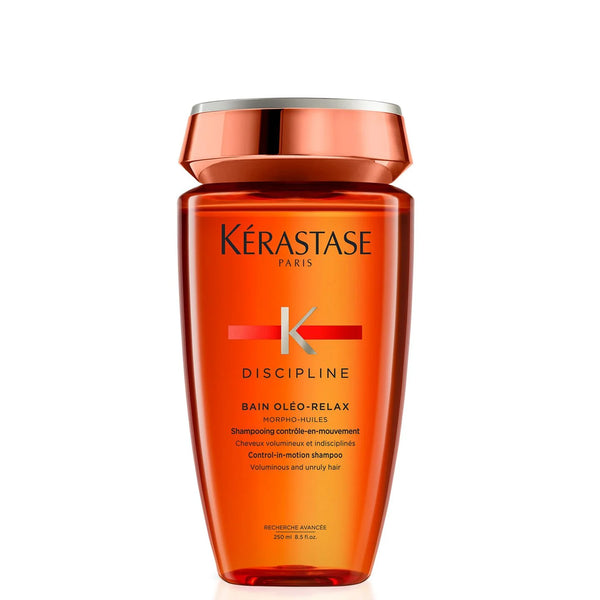 Kérastase Discipline shampoo bottle on a white background