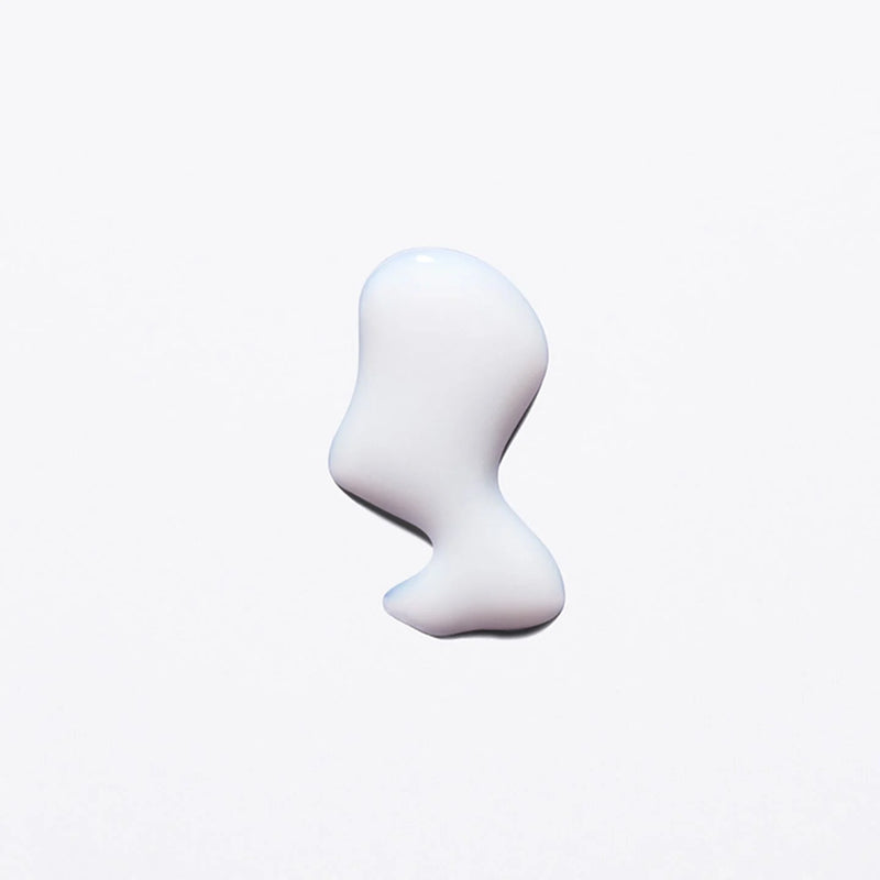 White abstract sculpture on a white background
