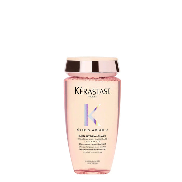 Kérastase Gloss Absolu shampoo bottle on a white background