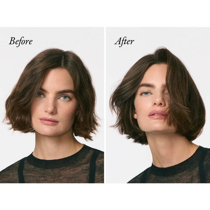 Oribe Gold Lust Restorative Night Creme for Hair Before After Brunette
