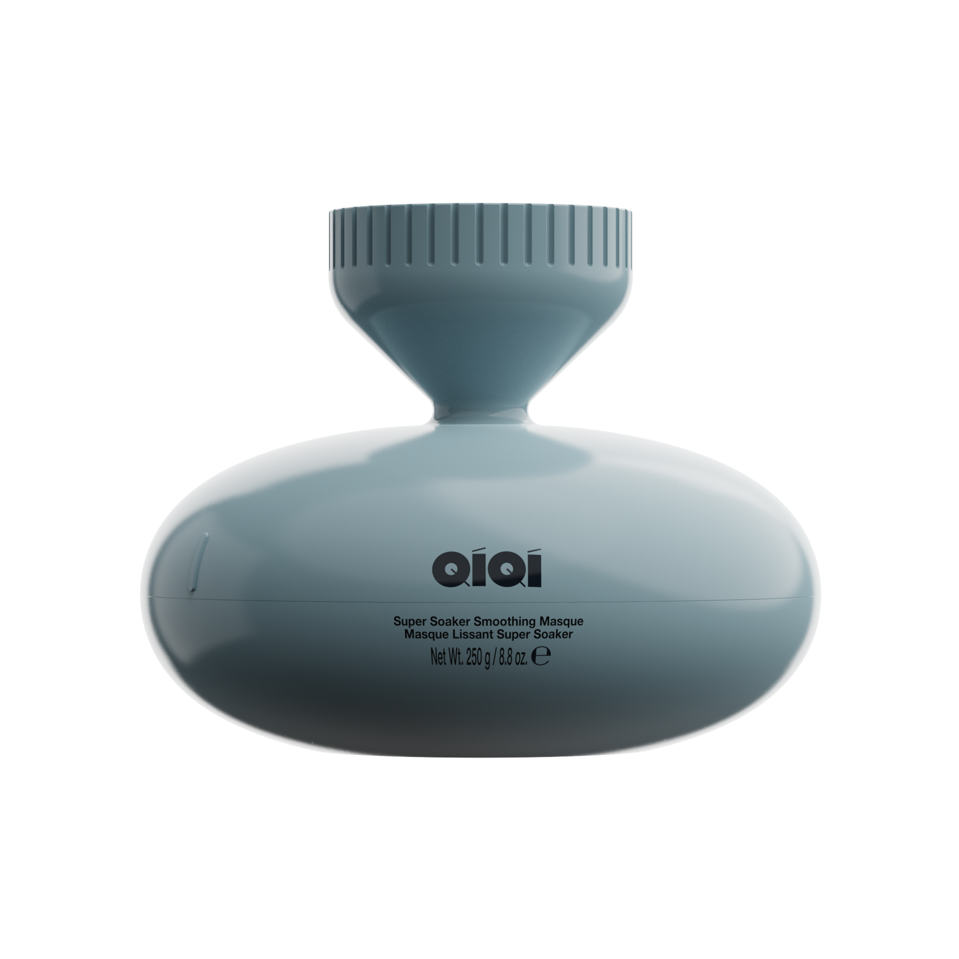 Blue facial mask device with 'OIOI' branding on a white background