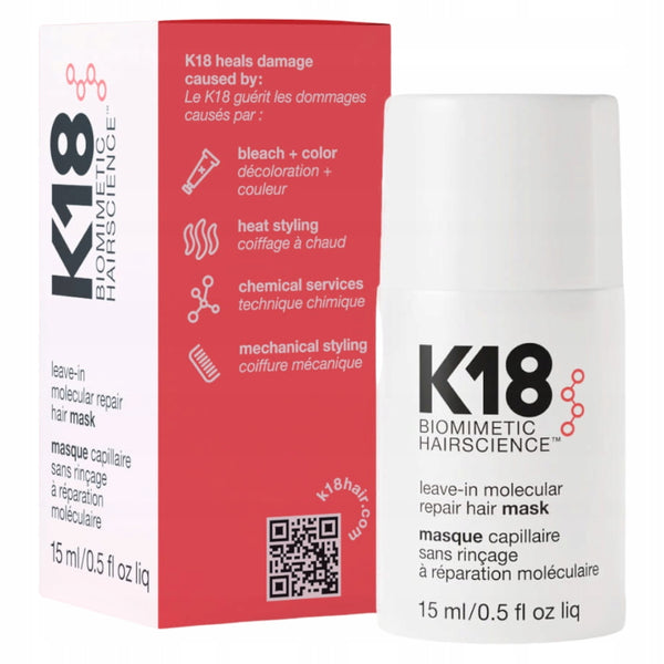 ini Leave-In Molecular Repair Hair Mask Box K18