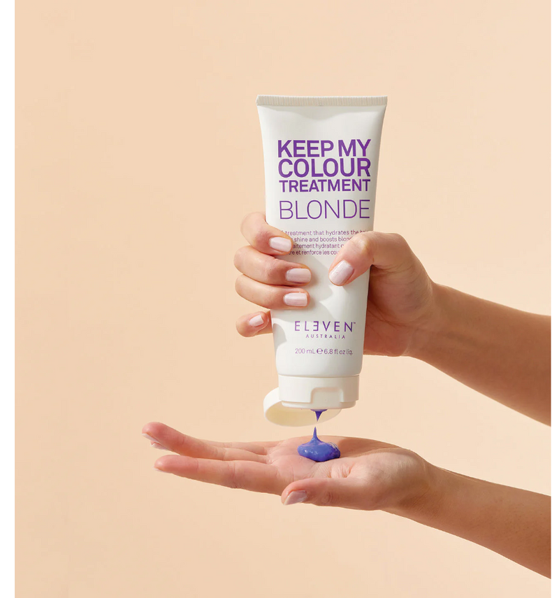 Eleven Australia: Keep My Colour Treatment Blonde How to use