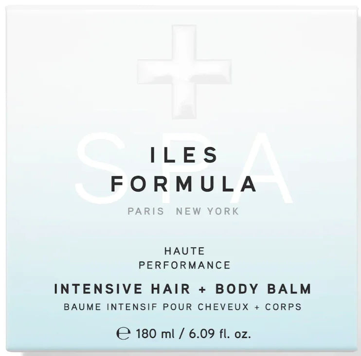 ILES FORMULA INTENSIVE HAIR + BODY BALM box