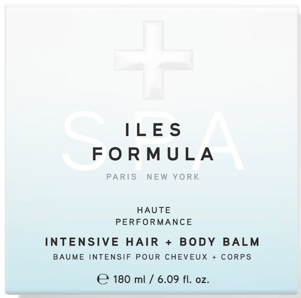 ILES FORMULA INTENSIVE HAIR + BODY BALM box