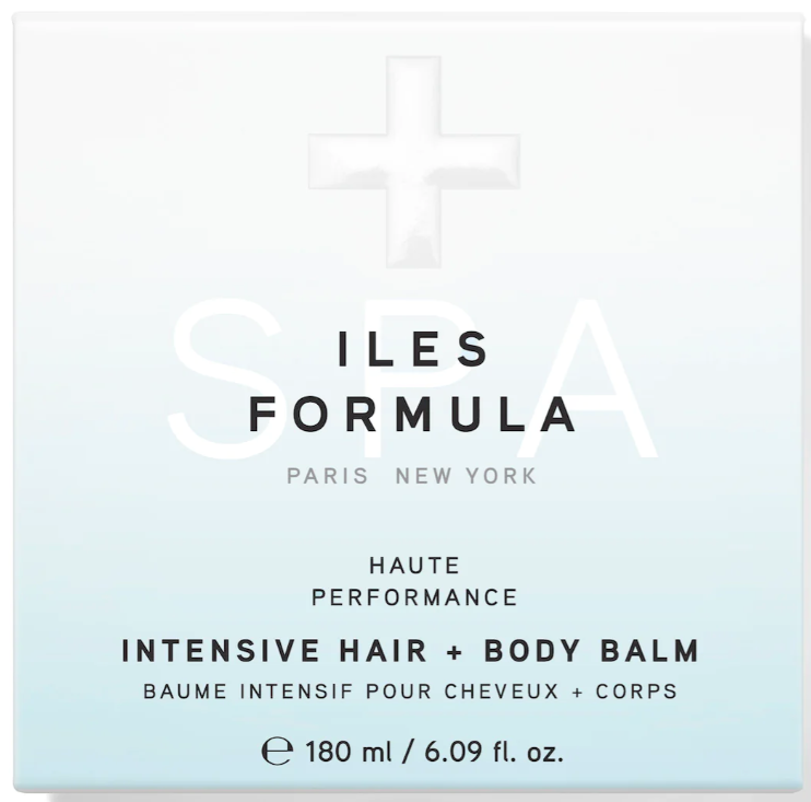 ILES FORMULA INTENSIVE HAIR + BODY BALM box