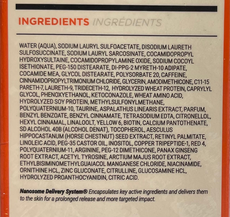 Ingredients List