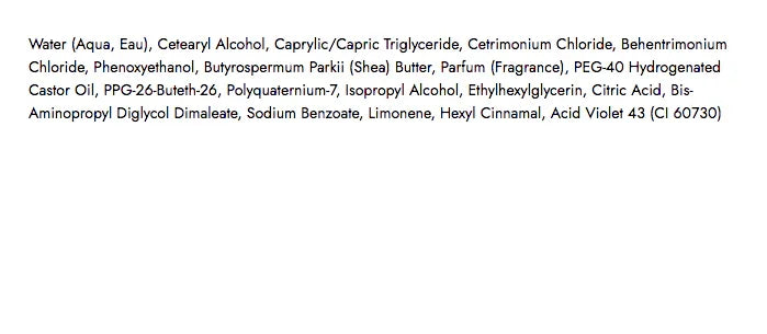 OLAPLEX No. 5P Blonde Enhancer Toning Conditioner Ingredients