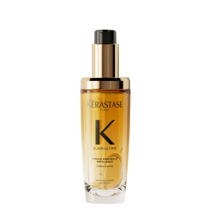 Kérastase Elixir Ultime bottle on a white background