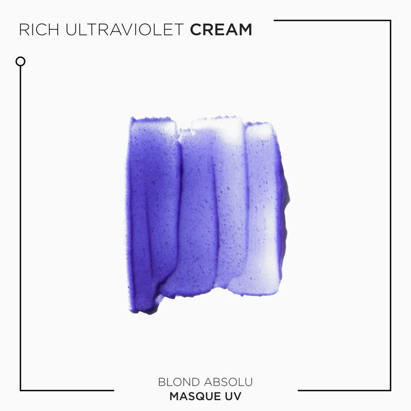 Purple cream swatch with 'Rich Ultraviolet Cream' text on a white background
