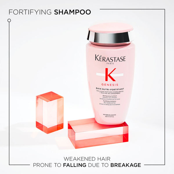 Ad for Kerastase Bain Nutri-Fortifiant against white background