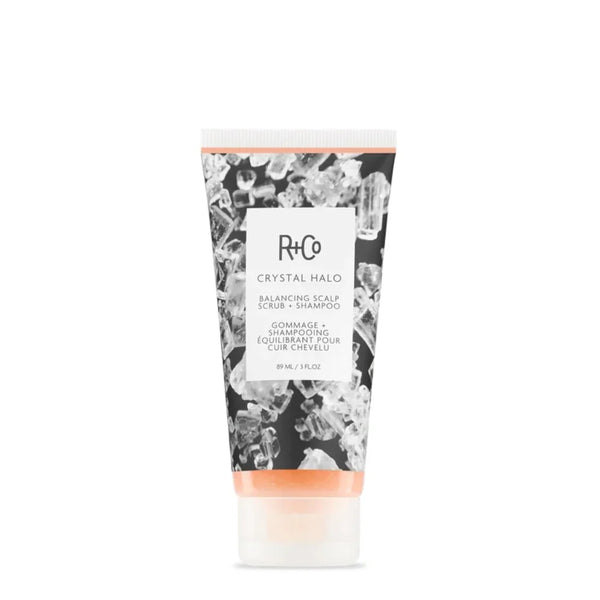 R+CO Crystal Halo Balancing Scalp Scrub + Shampoo 89ml