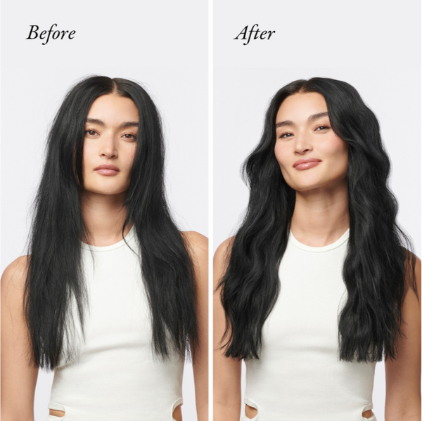 ORIBE Hair Alchemy Heatless Styling Balm Before After