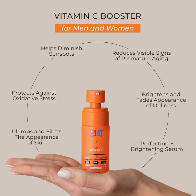 DS Laboratories Pure Vitamin C 35% Booster Benefits