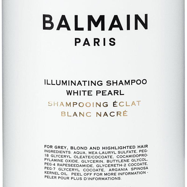 BALMAIN Hair Couture Illuminating Shampoo White Pearl Close Up