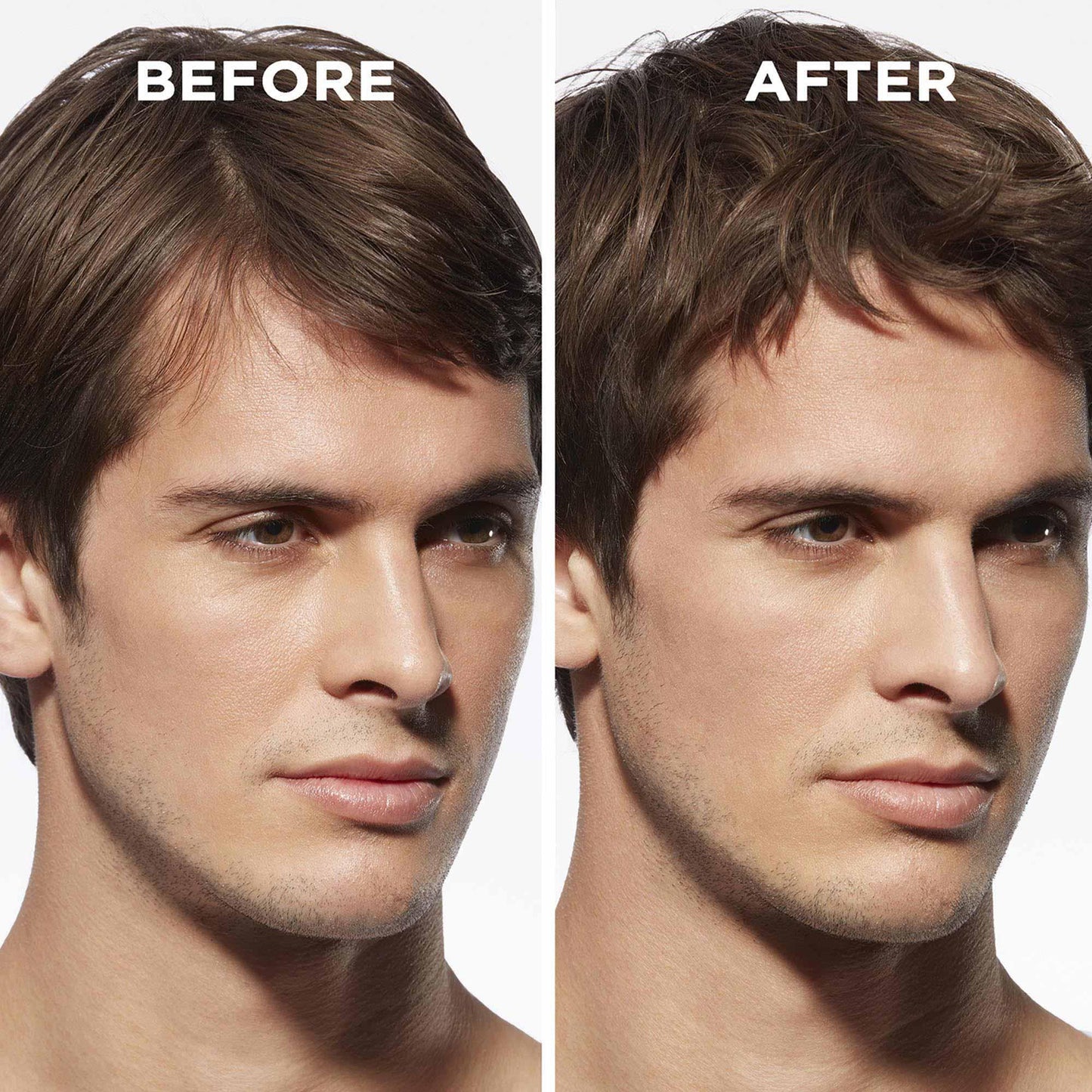 Genesis Homme Bain de Force Quotidien Shampoo Before after