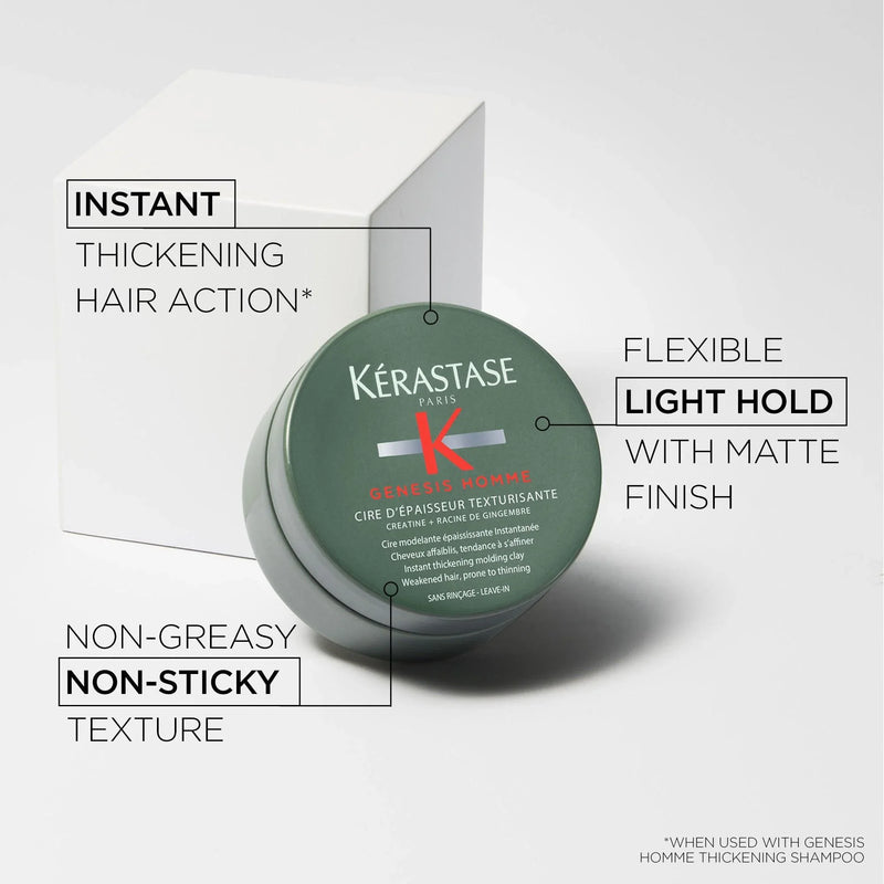 Genesis Homme Light-Hold Styling Wax Pomade Kerastase Facts