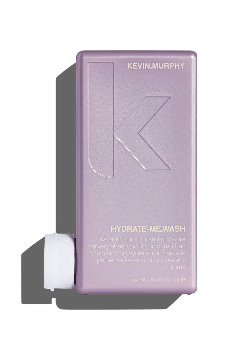 Kevin Murphy Hydrate Me Wash Shampoo Purple Bottle on White Background