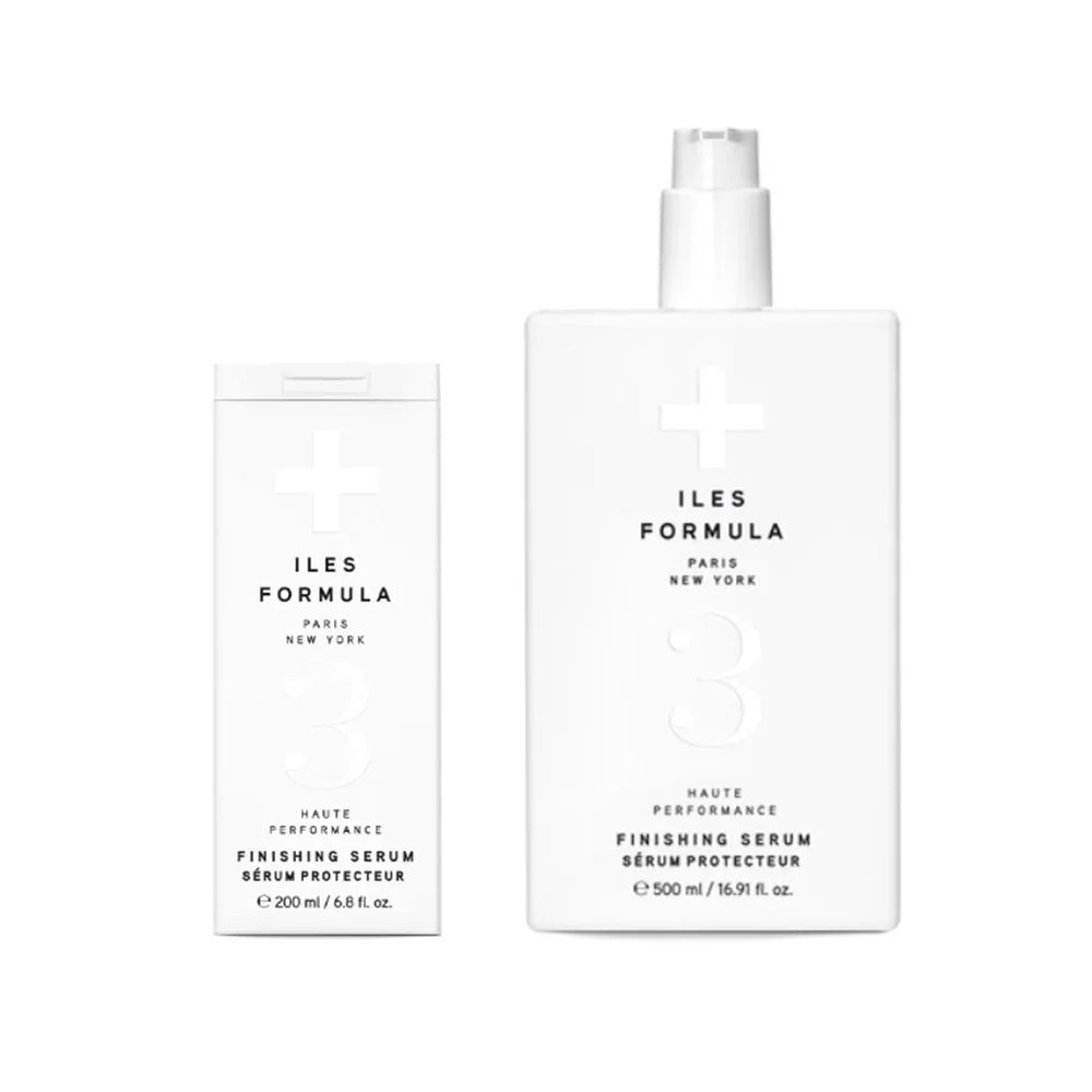 Iles Formula Finishing Serum 200 ml and 500 ml