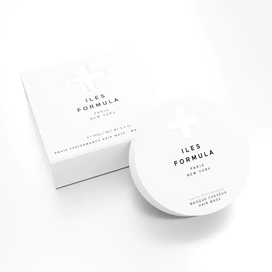 Iles Formula Hair Mask Haute Perfomance box and mask