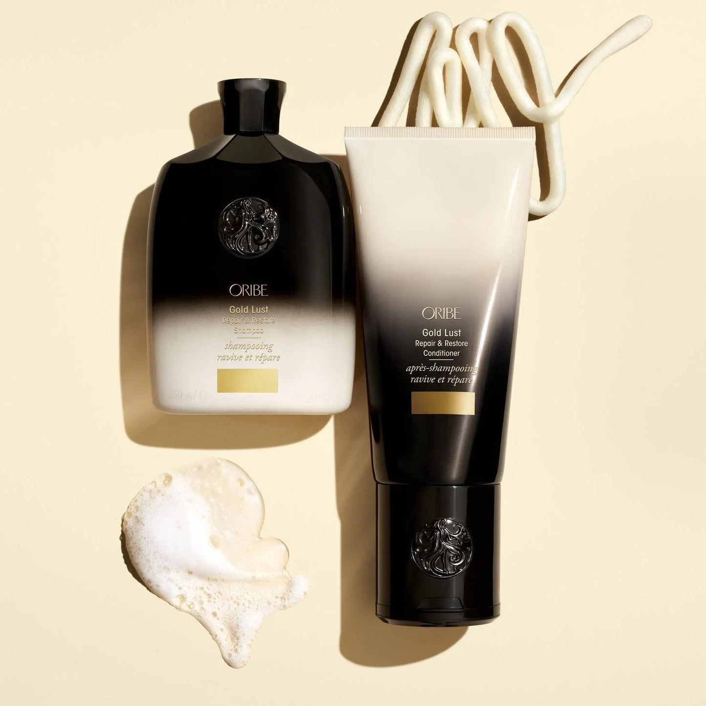ORIBE Gold Lust Repair & Restore Conditioner Shampoo Texture