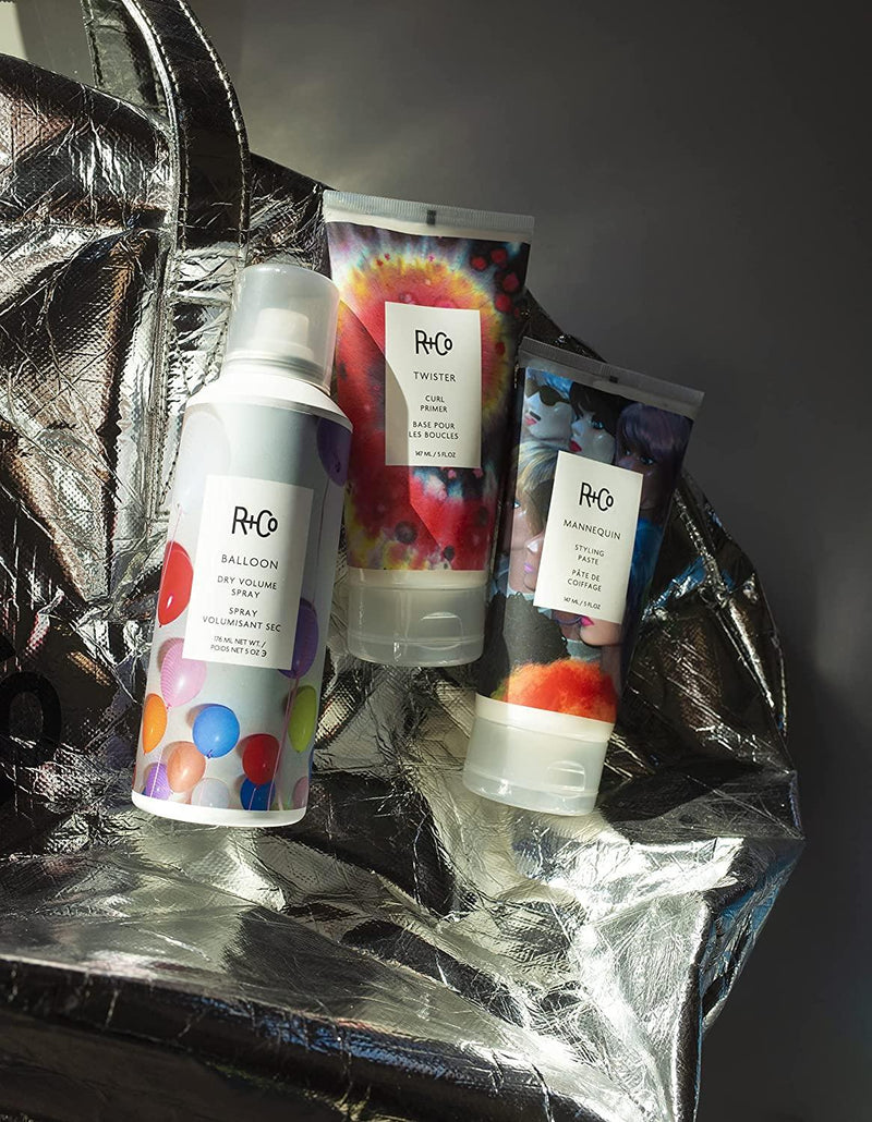 R+CO BALLOON Dry Volume Spray Hair Styling ProductsBags