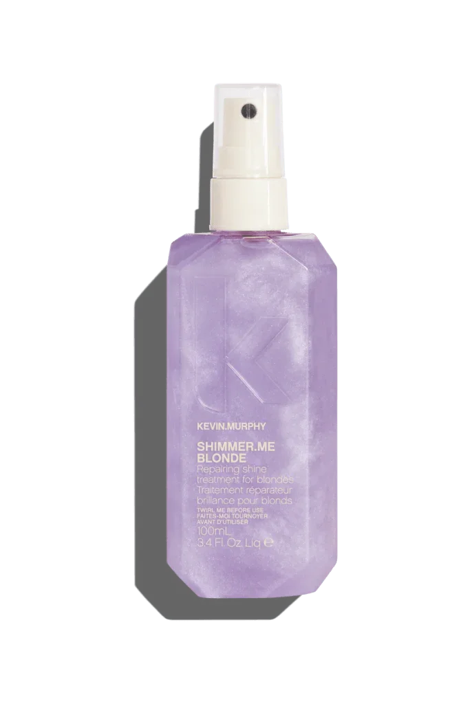 Purple bottle of Kevin Murphy Shimmer.Me Blonde transparent background