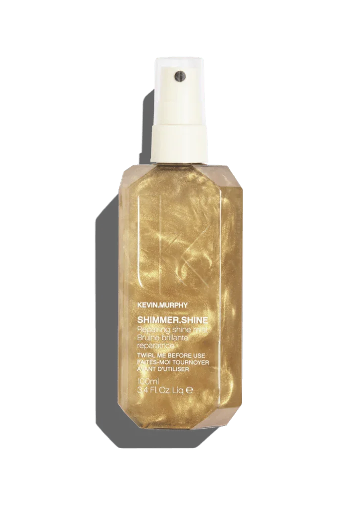 Kevin Murphy Shimmer shine Gold Shiny Bottle on Transparent Background