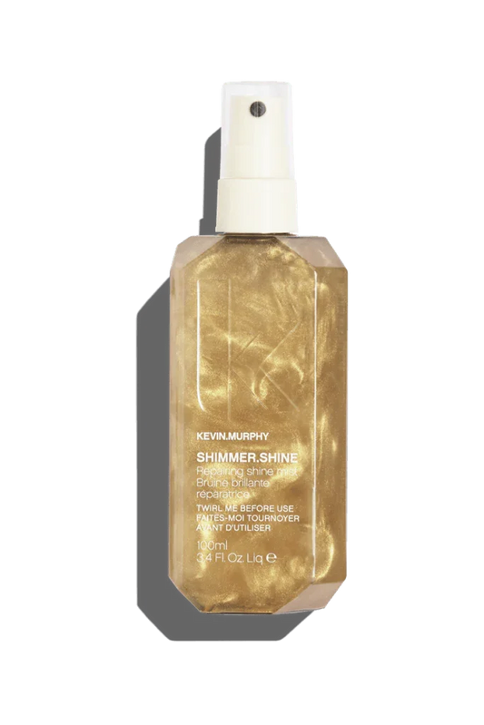 Kevin Murphy Shimmer shine Gold Shiny Bottle on Transparent Background
