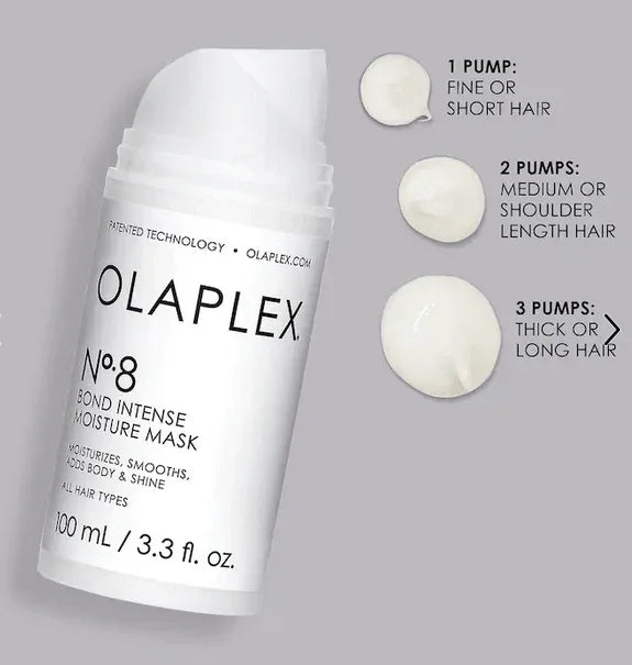 OLAPLEX No. 8 Bond Intense Moisture Mask How much to use