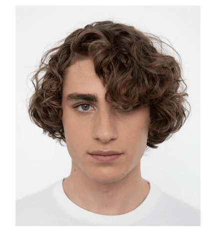 R+CO TURNTABLE Curl Defining Creme results man curly hair