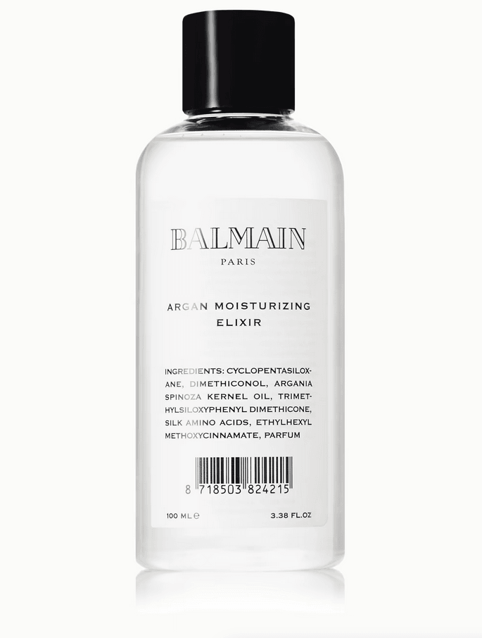 BALMAIN Hair Couture Argan Moisturizing Elixir Bottle Clear
