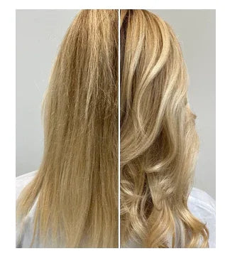 The Minis Iles Formula Essentials Travel Size Before After Blonde Hair