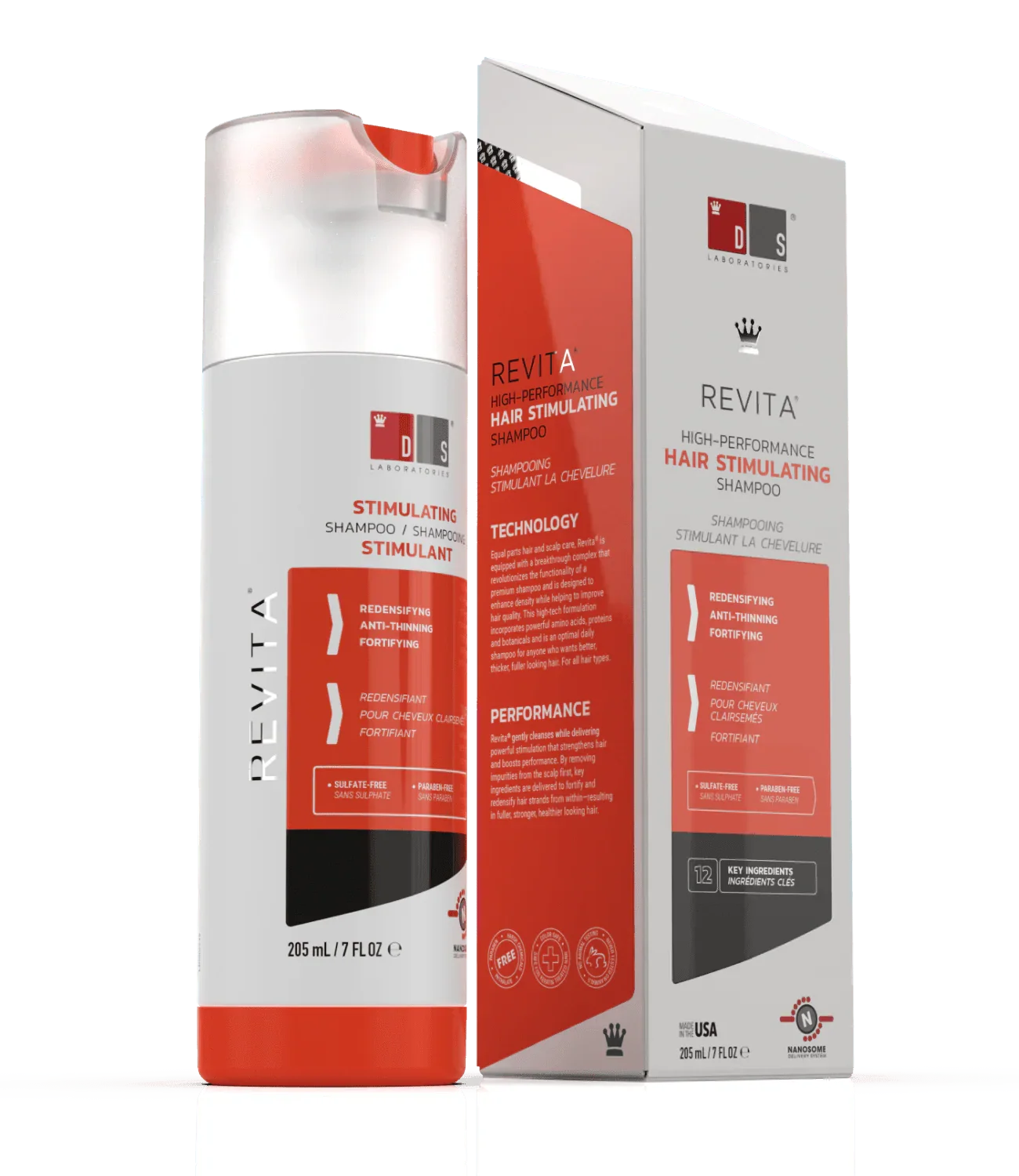 REVITA High Performance Hair Stimulating Shampoo for Hair Loss
